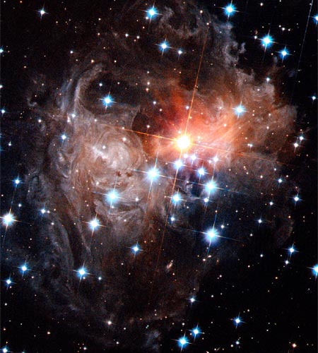 Переменная звезда V838 Единорога